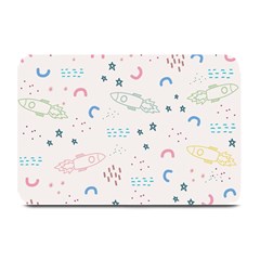 Spaceship Pattern Star Plate Mats by Pakjumat