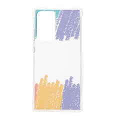 Border Frame Colorful Brush Strokes Samsung Galaxy Note 20 Ultra Tpu Uv Case by Pakjumat