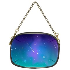 Stars Sky Cosmos Galaxy Chain Purse (one Side) by Pakjumat