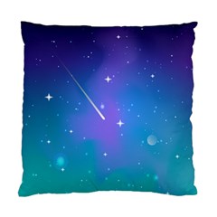 Stars Sky Cosmos Galaxy Standard Cushion Case (one Side) by Pakjumat