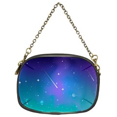 Stars Sky Cosmos Galaxy Chain Purse (two Sides) by Pakjumat