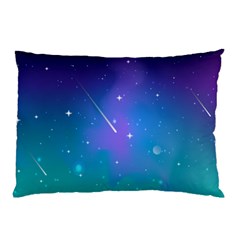 Stars Sky Cosmos Galaxy Pillow Case by Pakjumat