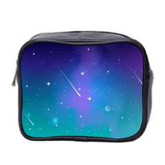 Stars Sky Cosmos Galaxy Mini Toiletries Bag (two Sides) by Pakjumat