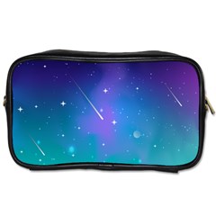 Stars Sky Cosmos Galaxy Toiletries Bag (one Side) by Pakjumat