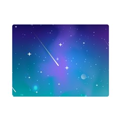 Stars Sky Cosmos Galaxy Premium Plush Fleece Blanket (mini) by Pakjumat