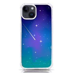 Stars Sky Cosmos Galaxy Iphone 14 Tpu Uv Print Case by Pakjumat