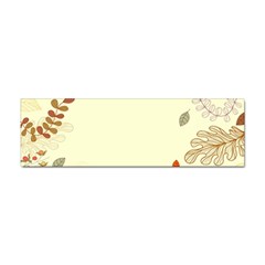 Autumn Border Frame Background Sticker (bumper) by Pakjumat