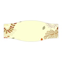 Autumn Border Frame Background Stretchable Headband by Pakjumat