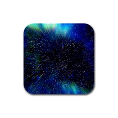 Abstract Background Template Rubber Square Coaster (4 Pack) by Pakjumat