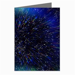 Abstract Background Template Greeting Cards (pkg Of 8) by Pakjumat