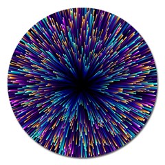 Abstract Beam Blast Magnet 5  (round) by Pakjumat