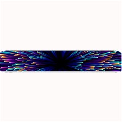 Abstract Beam Blast Small Bar Mat by Pakjumat