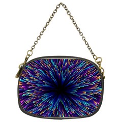 Abstract Beam Blast Chain Purse (two Sides) by Pakjumat