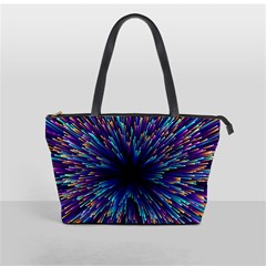 Abstract Beam Blast Classic Shoulder Handbag by Pakjumat