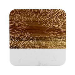 Abstract Beam Blast Marble Wood Coaster (square) by Pakjumat