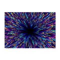 Abstract Beam Blast Crystal Sticker (a4) by Pakjumat