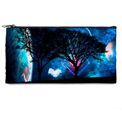 Trees Surreal Universe Silhouette Pencil Case by Pakjumat