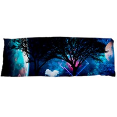 Trees Surreal Universe Silhouette Body Pillow Case (dakimakura) by Pakjumat