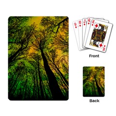 Landscape Night Moon Star Nature Playing Cards Single Design (rectangle) by Pakjumat