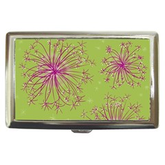 Dandelion Flower Background Nature Flora Drawing Cigarette Money Case by Pakjumat