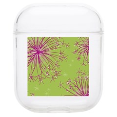 Dandelion Flower Background Nature Flora Drawing Airpods 1/2 Case