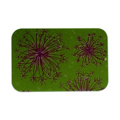 Dandelion Flower Background Nature Flora Drawing Open Lid Metal Box (silver)   by Pakjumat