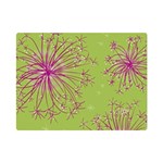 Dandelion Flower Background Nature Flora Drawing Premium Plush Fleece Blanket (Mini) 35 x27  Blanket Front