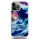 Storm Tsunami Waves Ocean Sea Nautical Nature iPhone 13 Pro Max TPU UV Print Case Front