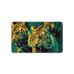 Abstract Landscape Nature Floral Animals Portrait Magnet (name Card) by Pakjumat