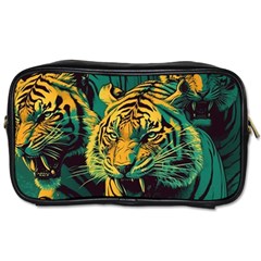 Abstract Landscape Nature Floral Animals Portrait Toiletries Bag (two Sides) by Pakjumat