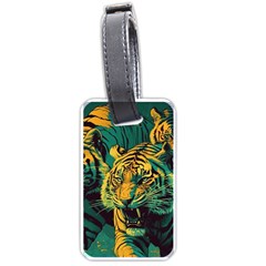 Abstract Landscape Nature Floral Animals Portrait Luggage Tag (one Side) by Pakjumat