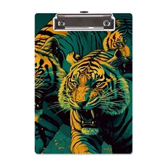 Abstract Landscape Nature Floral Animals Portrait A5 Acrylic Clipboard by Pakjumat