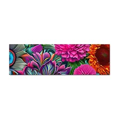 Flowers Nature Spring Blossom Flora Petals Art Sticker Bumper (100 Pack)