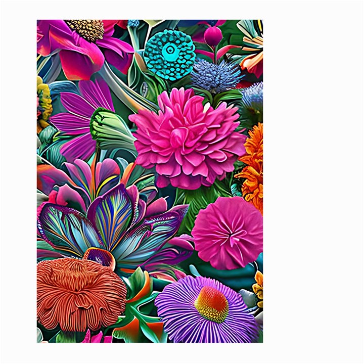 Flowers Nature Spring Blossom Flora Petals Art Large Garden Flag (Two Sides)