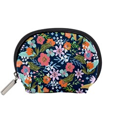 Flowers Flower Flora Nature Floral Background Painting Accessory Pouch (small) by Pakjumat