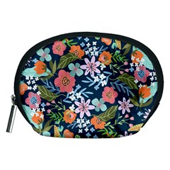 Flowers Flower Flora Nature Floral Background Painting Accessory Pouch (medium) by Pakjumat