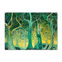 Nature Trees Forest Mystical Forest Jungle Sticker A4 (100 Pack) by Pakjumat