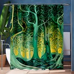 Nature Trees Forest Mystical Forest Jungle Shower Curtain 60  x 72  (Medium)  60 x72  Curtain