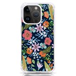 Flowers Flower Flora Nature Floral Background Painting iPhone 14 Pro TPU UV Print Case Front