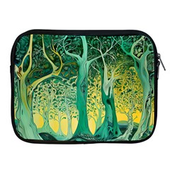 Nature Trees Forest Mystical Forest Jungle Apple Ipad 2/3/4 Zipper Cases by Pakjumat