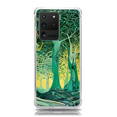 Nature Trees Forest Mystical Forest Jungle Samsung Galaxy S20 Ultra 6 9 Inch Tpu Uv Case by Pakjumat