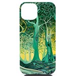 Nature Trees Forest Mystical Forest Jungle iPhone 14 Black UV Print Case Front