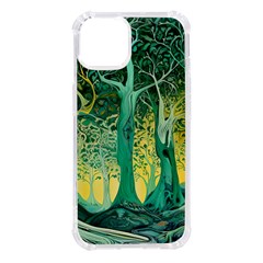 Nature Trees Forest Mystical Forest Jungle Iphone 14 Tpu Uv Print Case by Pakjumat