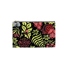 Flower Leaves Floral Flora Nature Cosmetic Bag (small) by Pakjumat