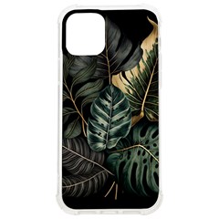 Tropical Leaves Foliage Monstera Nature Home Iphone 12/12 Pro Tpu Uv Print Case by Pakjumat