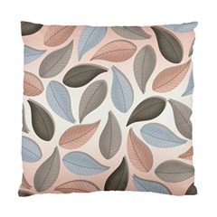 Leaves Pastel Background Nature Standard Cushion Case (one Side) by Pakjumat