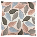 Leaves Pastel Background Nature Large Cushion Case (One Side) Front