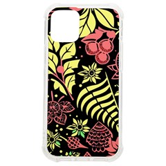 Flower Leaves Floral Flora Nature Iphone 12 Mini Tpu Uv Print Case	 by Pakjumat