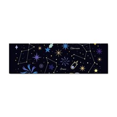 Starry Night  Space Constellations  Stars  Galaxy  Universe Graphic  Illustration Sticker (bumper) by Pakjumat