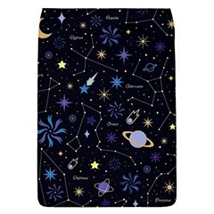 Starry Night  Space Constellations  Stars  Galaxy  Universe Graphic  Illustration Removable Flap Cover (s) by Pakjumat